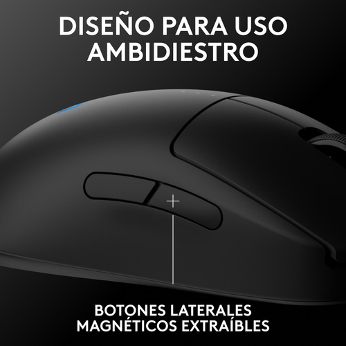 Mouse Inalámbrico Gamer Logitech G Pro 2 Lightspeed Negro