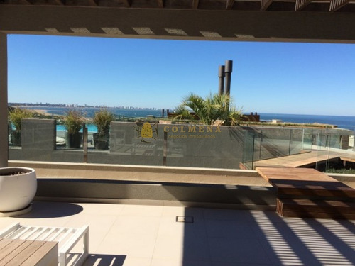 Apartamento Dulplex En Venta Y Alquiler Temporario En Exclusiva Zona De Punta Ballena.- Ref: 3634