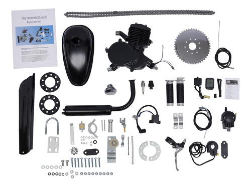 Kit Motor Gasolina 2 Tiempo 80cc Bicicleta Motorizado Juego