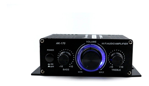 Ak170 - Mini Amplificador De Potencia De Audio (12 V)