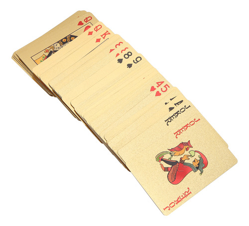Colección De Tarjetas De Póquer Impermeables Y Resistentes A