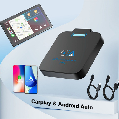 Adaptador Automático Carplay Android 2 En 1 Adaptador Carpla