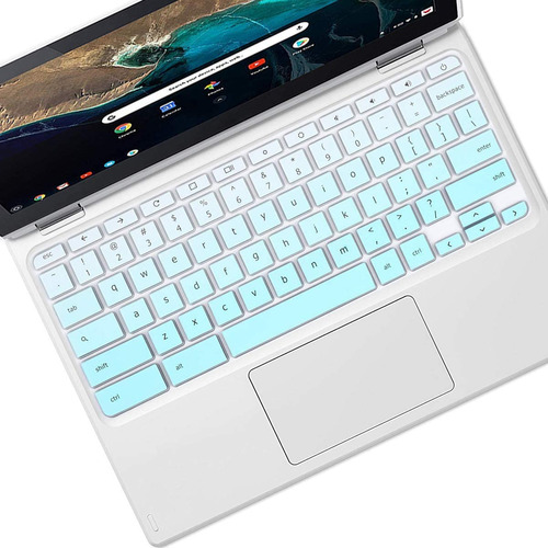 Protector De Teclado Verde Menta Para Acer Chromebook