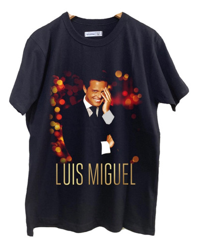 Remeras Estampadas Dtg Full Hd Luis Miguel Luces Musica