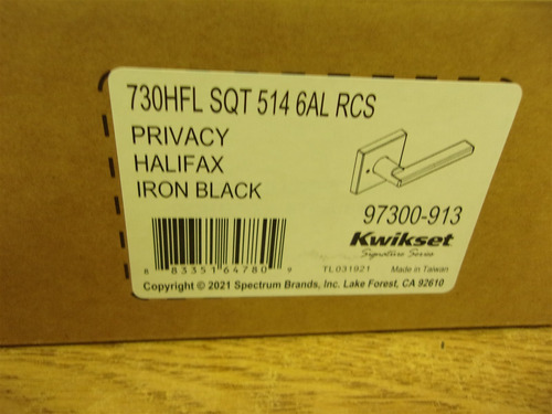 New Kwikset 730hfc Sqt 514 6al Rcs 97300-913 *free Cct