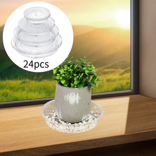 Saucer De Planta Bandeja De Plantas, Decoración Del Combo