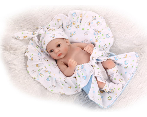 Aruoy Muñecas Reborn Baby Doll Play, 10 Pulgadas Y 25 Cm,