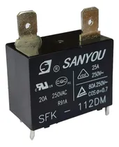 Comprar Rele Relay Aire Acondicionado 12v 20a Sanyou Sfk-112dm