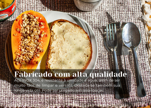 Apoio Descanso para Talher em Aço Inox – Design Elegante, Resistente e Funcional para Pia, Cozinha ou Mesa