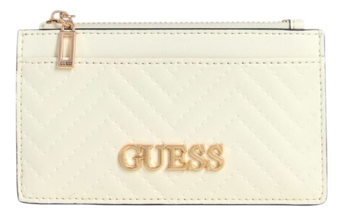 Cartera Guess Factory G9795595-mil Acabado De Los Herrajes Níquel Color Blanco Correa De Hombro Blanco Diseño De La Tela Lisa