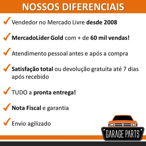 Kit Fecho Botão Chaves Fechadura Porta Malas Gol G2 Mecânica
