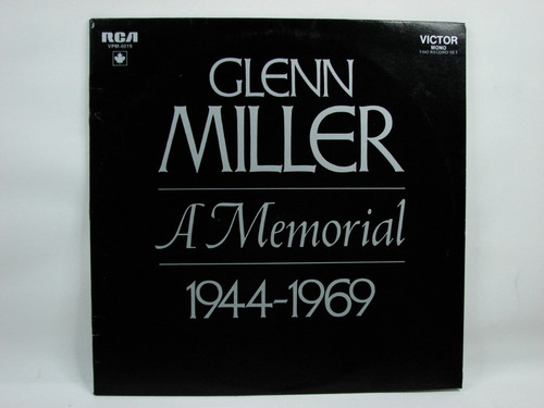 Vinilo Doble Glenn Miller A Memorial 1944-1969 Canadá Ed C/1