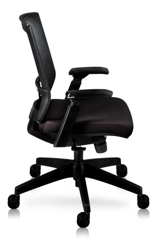 Sillón Ads Ejecutivo Austria Negro Reclinable Respaldo Mesh