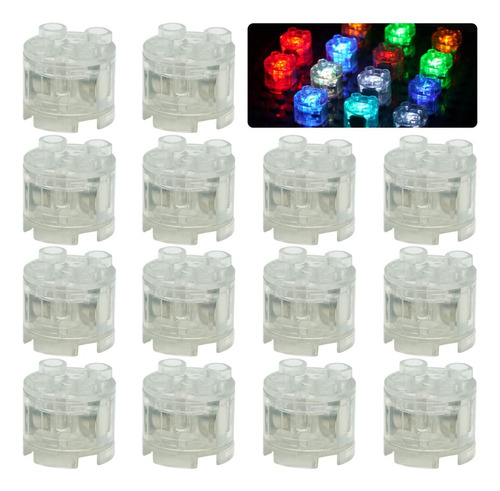 Transparente Led Luz Compatible Con Lego Bloques
