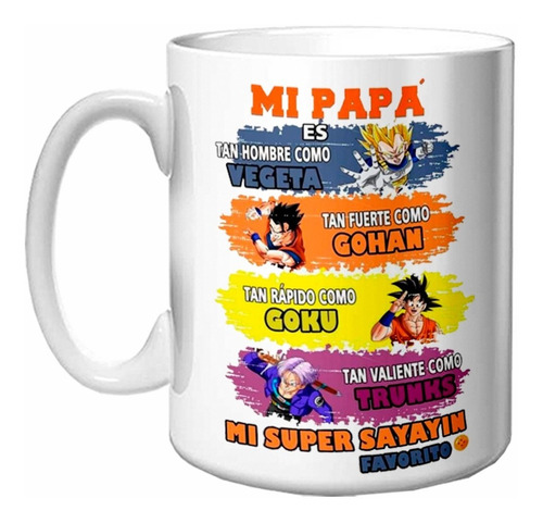 Imagen 1 de 10 de Taza Día Del Padre! Mi Papá Es Como... Varios Diseños