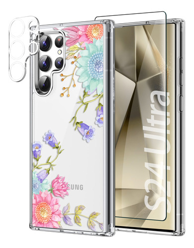 Funda Case Para Samsung S24 Ultra + Mica Pantalla Cámara