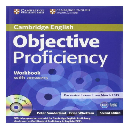 Objective Proficiency-  Workbook W/answers & Cd *2nd Ed* Kel