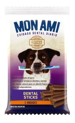 Mon Ami Dental Stick Human Grade Para Perros 75g