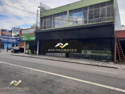 Prédio Para Alugar, 800 M² Por R$ 35.000,00/mês - Centro - Santo André/sp - Pr0022