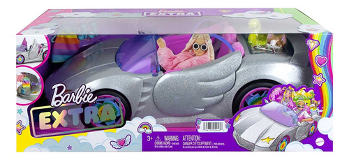 Barbie Car, Juego De VehĂculos Adicionales De Barbie, Brilla