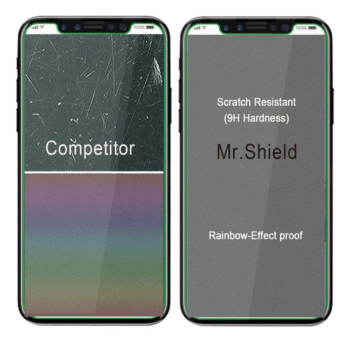 Mr.shield - Protector De Pantalla Diseñado Para iPhone Iphon