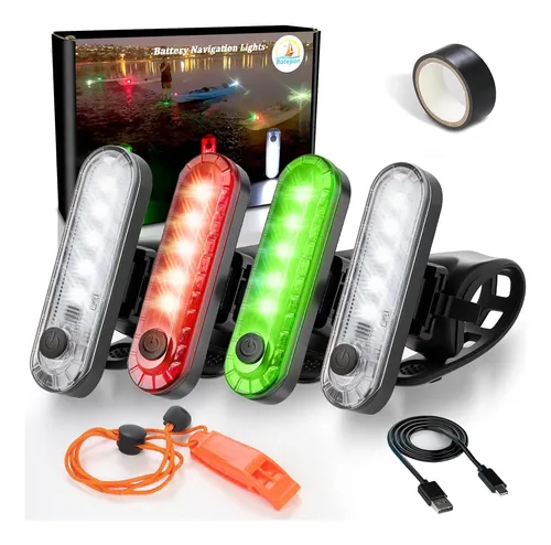 Botepon Luces De Navegación Para Kayak Luces De Popa...
