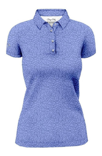 Remera Microfibra Chaza Golf Floral Dama