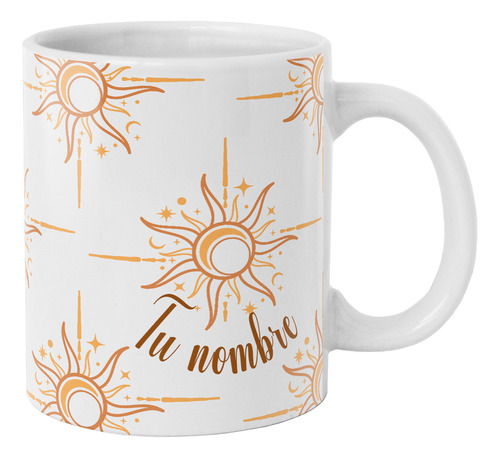 Taza Diseño Eclipse Personalizada Con Nombre