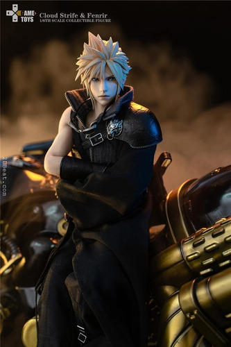 Cloud And Fenrir Game Toys No Hot Toys Final Fantasy Vii