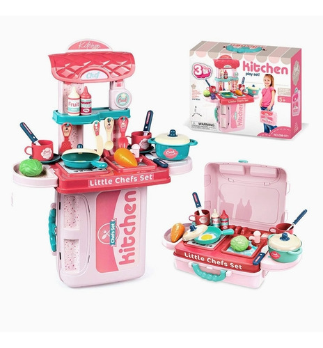 Imagen 4 de 7 de Juego De Cocina Para Niñas