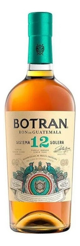 Ron Botran 12 Años Reserva 750ml - Ml A $180