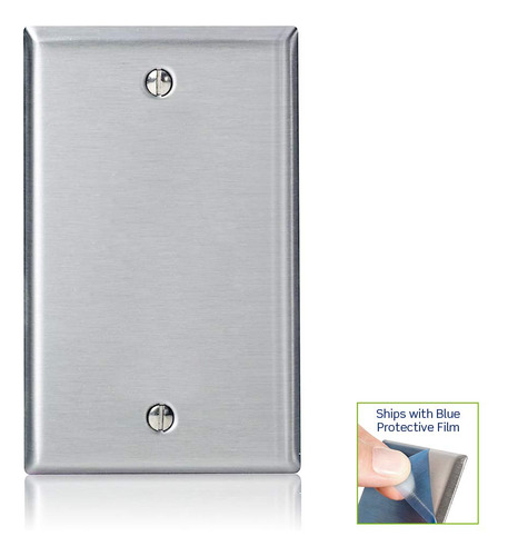 Placa De Pared De Acero Inoxidable Color Blanco