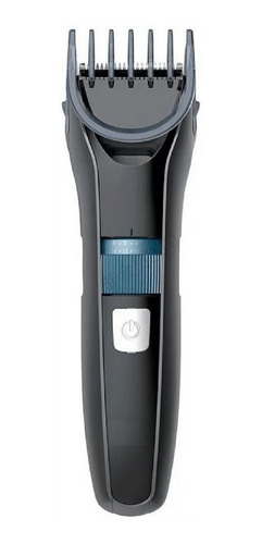 Imagen 3 de 7 de Maquina Cortadora D Pelo Inalambrica Barba Cabello Bateria F Color Negro