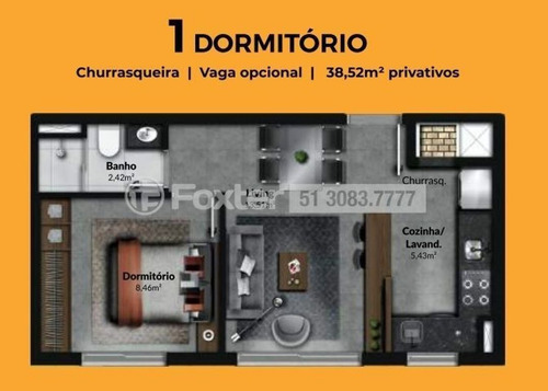 Imagem 10 de 10 de Apartamento, 1 Dormitórios, 38.11 M², Santana - 205780