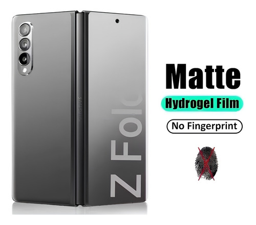 Pelicula Fosca Hydrogel Frente E Verso Galaxy Z Fold 6