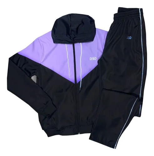 Conjunto Deportivo En Impermeable Para Mujer