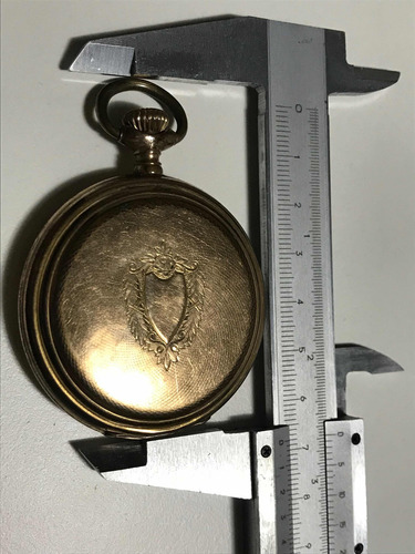 Antiguo Reloj De Bolsillo Marca Silvetta No Funciona (Usado)