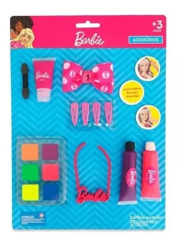 Combo Barbie busto fala frases + Kit Fashion maquiagem 1291-1022 ED1  Brinquedos - Boneca Barbie - Magazine Luiza