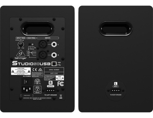 Bafle Behringer Monitor Mod. Studio50usb 150w