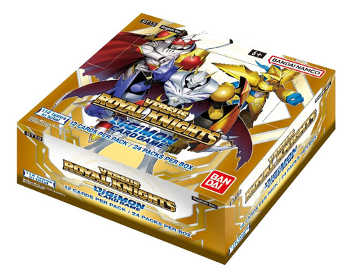 Digimon Card Game Booster Box Versus Royal Knights Bt13