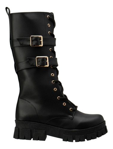 Botas Mujer Beser Casual Militar Plataforma Botines