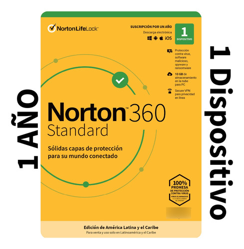 Norton 360 Standard 1 Dispositivo