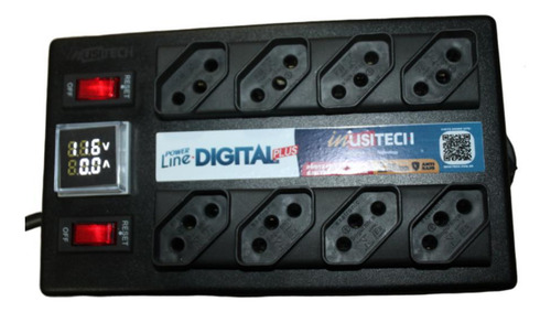 Filtro De Linha Profissional Inusitech 8t Anti Ruido E Raio