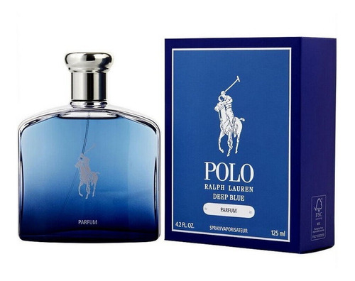 Perfume Ralph Lauren Polo Deep Blue Edp 125ml Hombre-100%ori