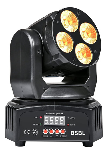 Luces De Cabeza Móvil 50w Rgbwa+uv 6 1 Luces Led Activ...