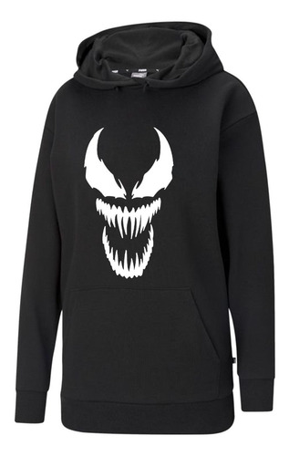 Buzo Canguro Venom Simbionte Película Marvel Unisex