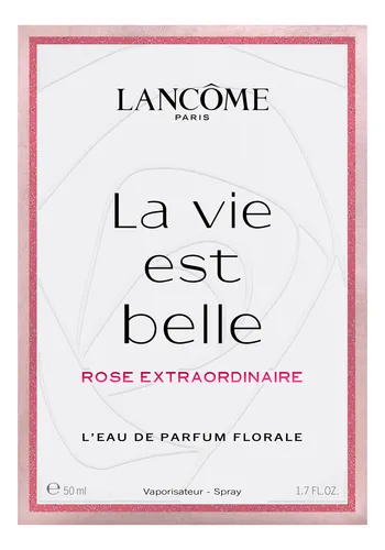 Perfume La Vie Est Belle Extraordinary Rose EDP de Lancôme, 50 ml