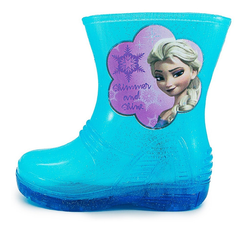 Bota Lluvia Niña Frozen Disney Wendolee 13-21