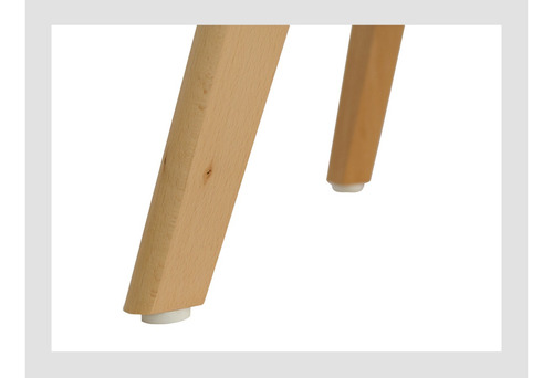 Imagen 5 de 7 de Sillas X6 Eames Tulip Comedor Almohadón Patas Madera Cuotas