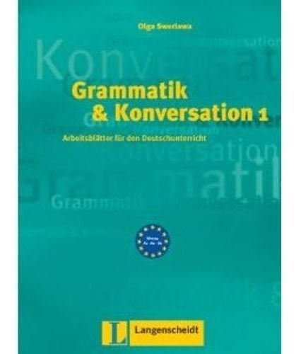 Grammatik & Konversation 1 A1/b1 - Arbeitsblatter, De No Aplica. Editorial Klett En Alemán